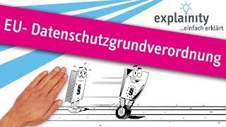 EU-Datenschutzgrundverordnung einfach erklärt (explainity® Erklärvideo)