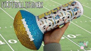 3D Football Tumbler Tutorial | Dimensional Drinks Football Sleeve