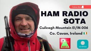 Ham Radio SOTA Activation - Cuilcagh Mountain, Cavan, Ireland - EI/IN-006