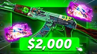 MOST EXPENSIVE CASE IN A CRAZY BATTLE! (skinclub)