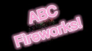 ABC Fireworks | English Alphabet For Kids