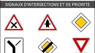 SIGNAUX D'INTERSECTIONS ET DE PRIORITE