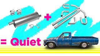 How to Build a Custom Exhaust at Home - Toyota Pickup Truck