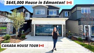 Canadian Houses| Inside a $645,000 House| Life In Canada| Houses in Edmonton Alberta Canada