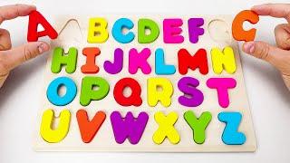 Best Learn ABC Puzzle | Alphabet Fun with Toys | Preschool Learning Video for Kids & Toddlers