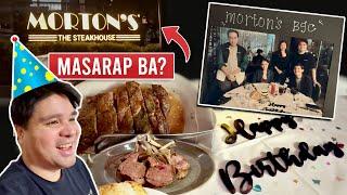 43 And Thankful ️ Lets Try MORTON’S The Steakhouse In BGC BIRTHDAY VLOG 2024