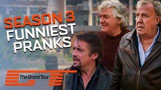 Clarkson, Hammond and May's Best Pranks from Season 3 | The Grand Tour