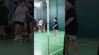 Serve #badminton #badmintonlover #badmintontraining #bootcamp #kidssports #badmintonphilippines