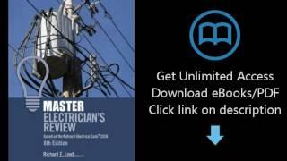 Download Master Electrician's Review: Based on the National Electrical Code 2008 [P.D.F]