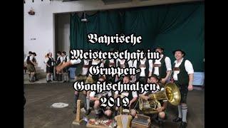 Bayrische Meisterschaft im Gruppen - Goaßlschnalzen 2019 in Miesbach (Offizieller Film)