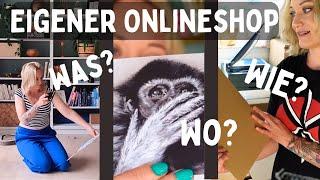 Eigenen Kunst / Handmade Onlineshop eröffnen? Aber wie? Das war meine Erfahrung + Shopankündigung 