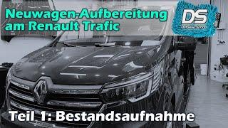 Kratzer am Neuwagen??? Neuwagen-Aufbereitung am Renault Trafic - Teil 1: Bestandsaufnahme