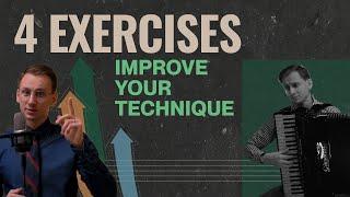 How to improve your technique? Accordion exercises for beginners