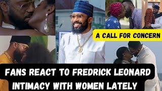 Fredrick Leonard INTIMACY WITH WOMEN LATELY IN MOVIES|| Peggy Ovire suffering& smiling FANS REACT