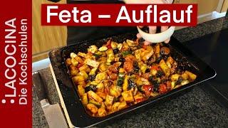 Schneller Feta- Gemüseauflauf- gesund und lecker | Rezept | La Cocina