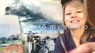 Artist Life ~ welcome to the studio of mixed media artist Mel Cormack-Hicks