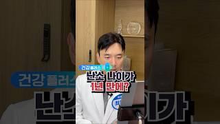 난소 나이가 1년 만에 많이 늘어날 수 있나요? (AMH 수치 변화)
