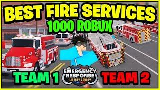 Whoever Creates The BEST FIRE SERVICE Wins 500 ROBUX! (Liberty County)