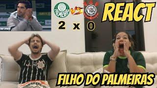 REACT - PALMEIRAS X CORINTHIANS - PALMEIRAS PAI DO CORINTHIANS - ACABOU A RIVALIDADE