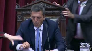 El blooper de Sergio Massa en el Congreso