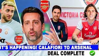 Breaking! FINAL DECISION CONFIRMED | Calafiori  SIGNING For Arsenal On 5-Year DealFee Agreed ️