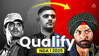 NDA 1 2025 Strategy: Self Study with 12th Board Exams