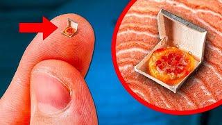 I Made a Mini 0.003-Pound Pepperoni Pizza by VANZAI