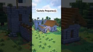 Castelo Pequeno Minecraft Tutorial #shorts #minecraft #tutorial #foryou #fyp #castle