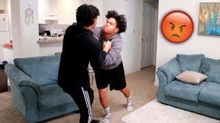YOU'RE ADOPTED PRANK ON TWIN BROTHER! (GETS CRAZY)