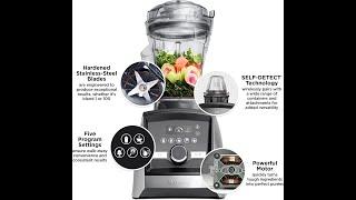 Vitamix A3500 Ascent Series Smart Blender, Professional-Grade, 48 oz. Container, Brushed Stainless,