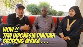 UKURAN LEBIH BESAR !! TKW INDONESIA NIKAHI BRONDONG AFRIKA