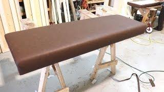 HOW TO UPHOLSTER A SEAT BENCH - ALO Upholstery