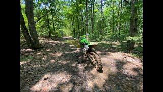 Muddy Trail Riding Pt.1 (Almost Get Stuck)