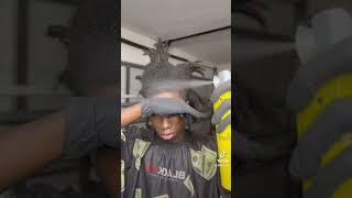 Freeform dreads self cut 