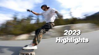 I love downhill skateboarding | 2023 Best moments