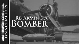 Re-Arming A Bomber | RAF Instructional Film (1941)