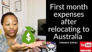 First month expenses after relocating to Australia| S4E3 | Finance Series| D.I.Y Relocation Platform