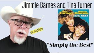 Jimmie Barnes and Tina Turner - Simply the Best || REACTION VIDEO