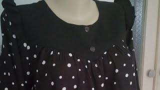 Замонавий кокетка куйлак бичиб тикамиз Шьём платье савримень.We sew modern dresses