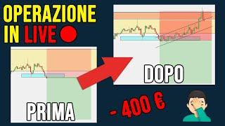 Operazione in LIVE (passo dopo passo) AUDUSD -1% - Forex Trading online ITA