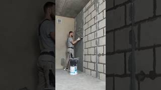 штукатурка стен по маякам