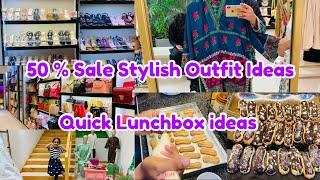 Daily productive vlog | Mid Season Sale Flat 50%Off|The best eclairs recpie|Cooking | Lunchbox ideas