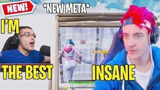 NINJA *SHOCKED* at NICK EH 30s *FASTEST* 90s BUILDING TRICK!! (New Meta)
