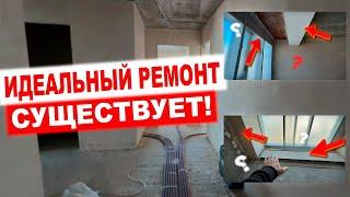 Ремонт квартиры 140м² в ЖК Sky House: перегородки, штукатурка...