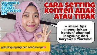 Cara Setting Konten Untuk Anak atau Tidak dari Handphone - Peraturan Youtube terbaru