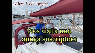 Visita a bordo de Regina de una suscriptora