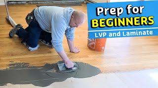 Floor Prep for Beginners Installing Vinyl Plank