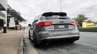 Audi RS3 Sportback w/ ARMYTRIX Full Exhaust System