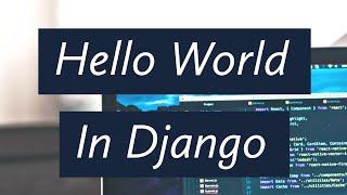 Making Hello World App in django | Step By Step using vs code in Urdu/Hindi