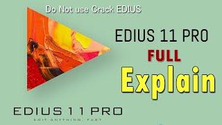 EDIUS 11 Full Explain Feature all detail//edius11 Interface||Family Studio,Do not use carck EDIUS